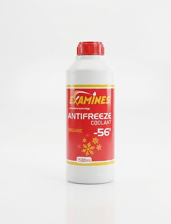 EXAMINES ANTIFRIZ -55° ORGANIK KIRMIZI 1,5 LT 12 ADET
